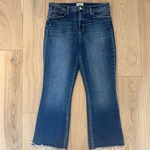 L'AGENCE Dark Blue Flare Jeans